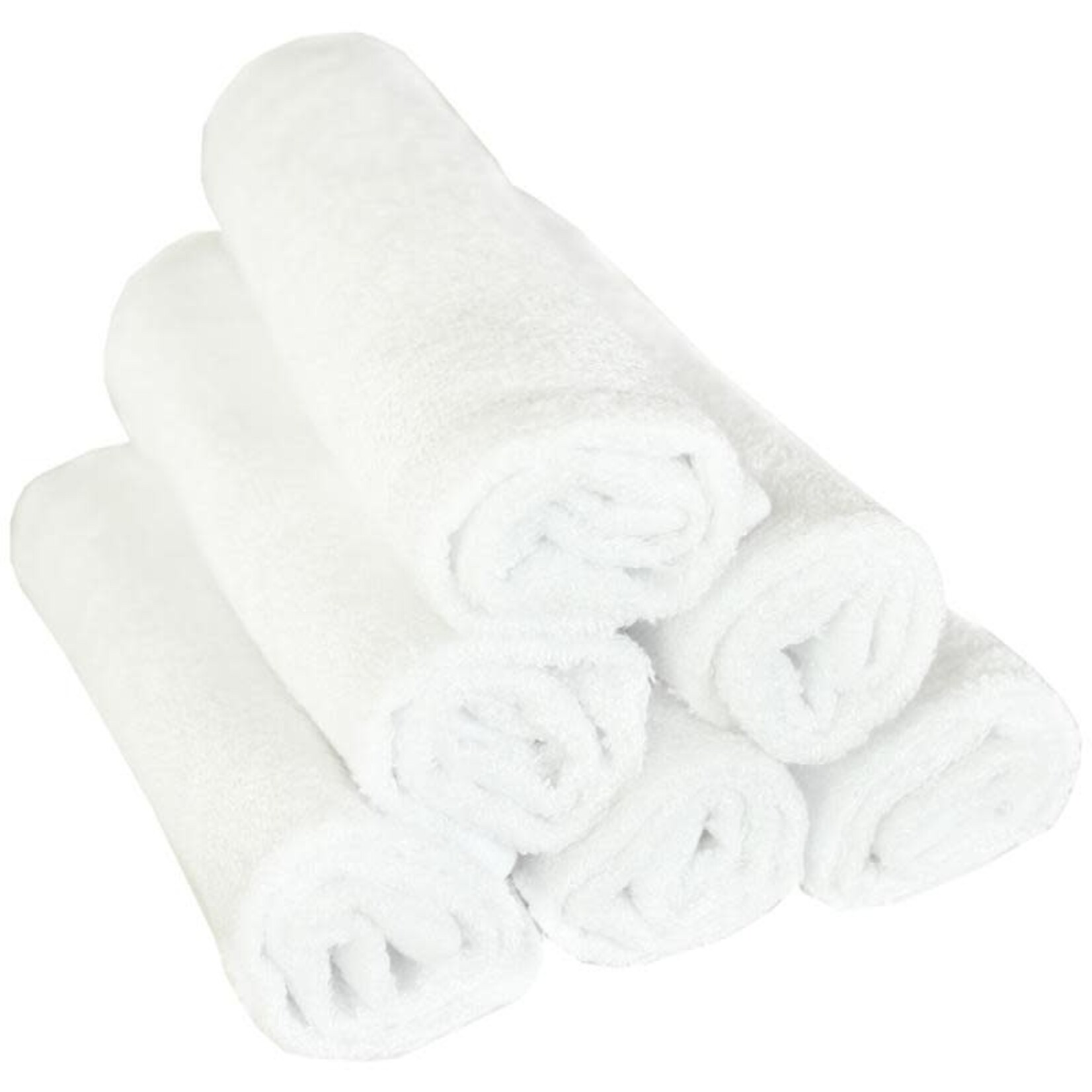 Copper Pearl Wash Cloths - Dove White