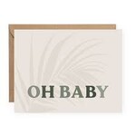Kicks and Giggles Greeting Card Oh Baby