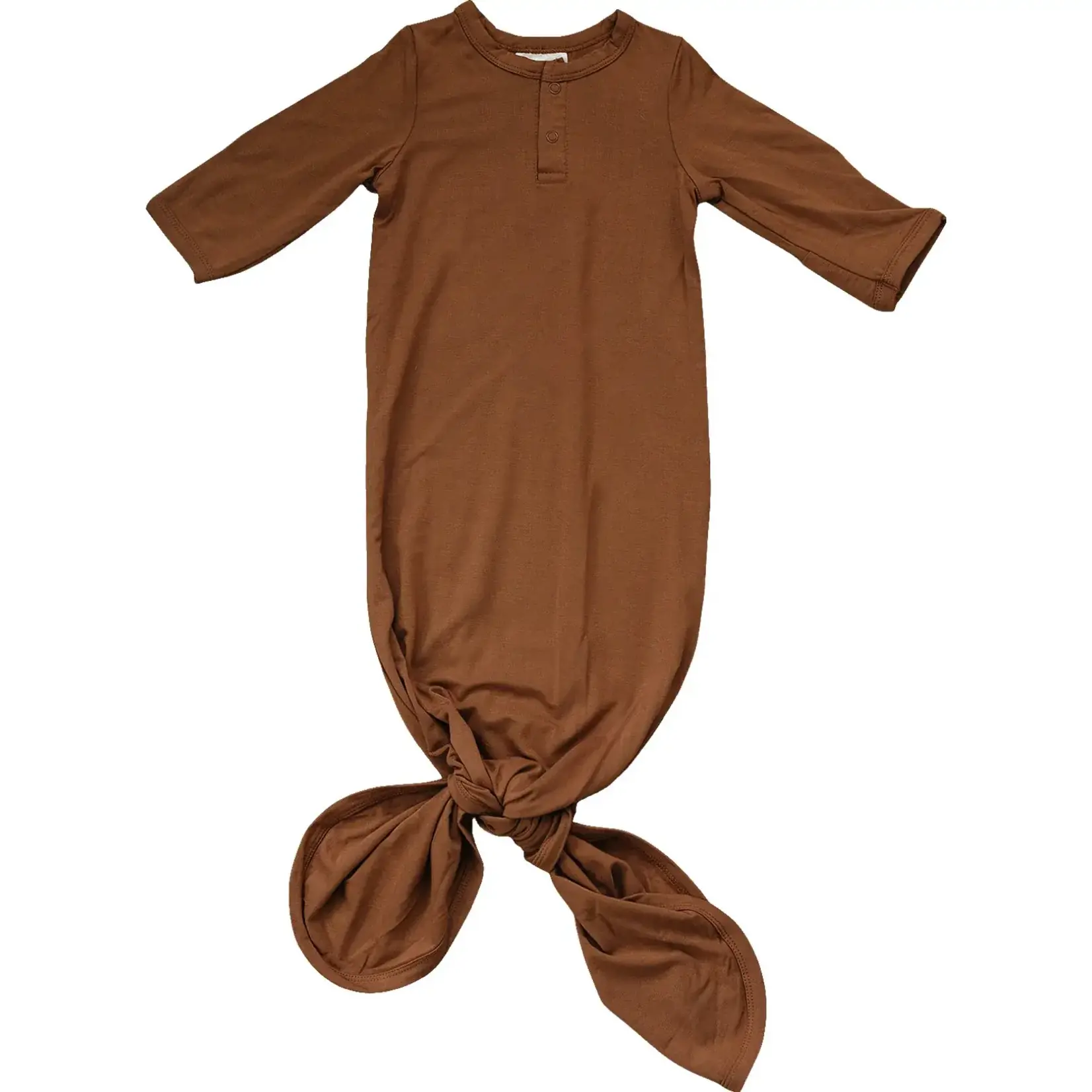 Mebie Baby Knot Gown - Rust