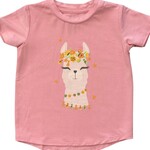 babysprouts clothing company Girls Baby Tee | Llamas