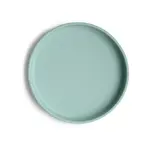 Mushie & Co Classic Silicone Suction Plate, Cambridge Blue