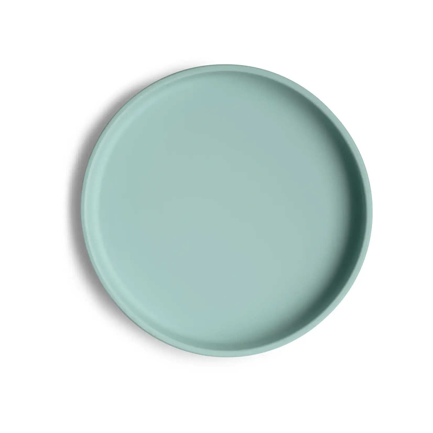 Mushie & Co Classic Silicone Suction Plate, Cambridge Blue
