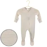 Lou Lou and Company Zipper Footie - Banks Preemie