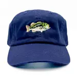 Rey to Z Baseball Hat | Bass Fish Navy 1-4Y