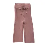 babysprouts clothing company Girl's Wide Leg Crop Pant | Rose