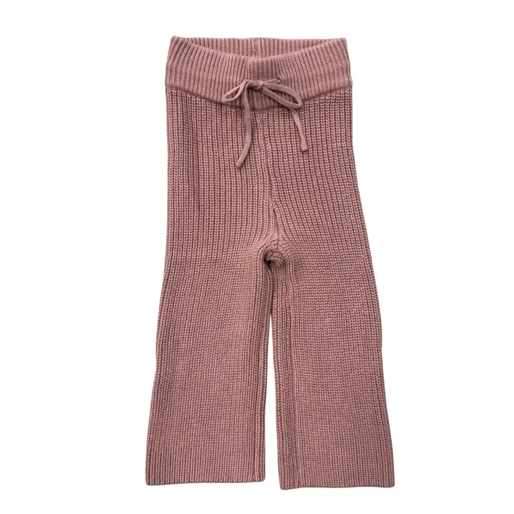 babysprouts clothing company Girl's Wide Leg Crop Pant | Rose