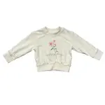 babysprouts clothing company Girl Ruffle Hem Sweatshirt | Happy Days