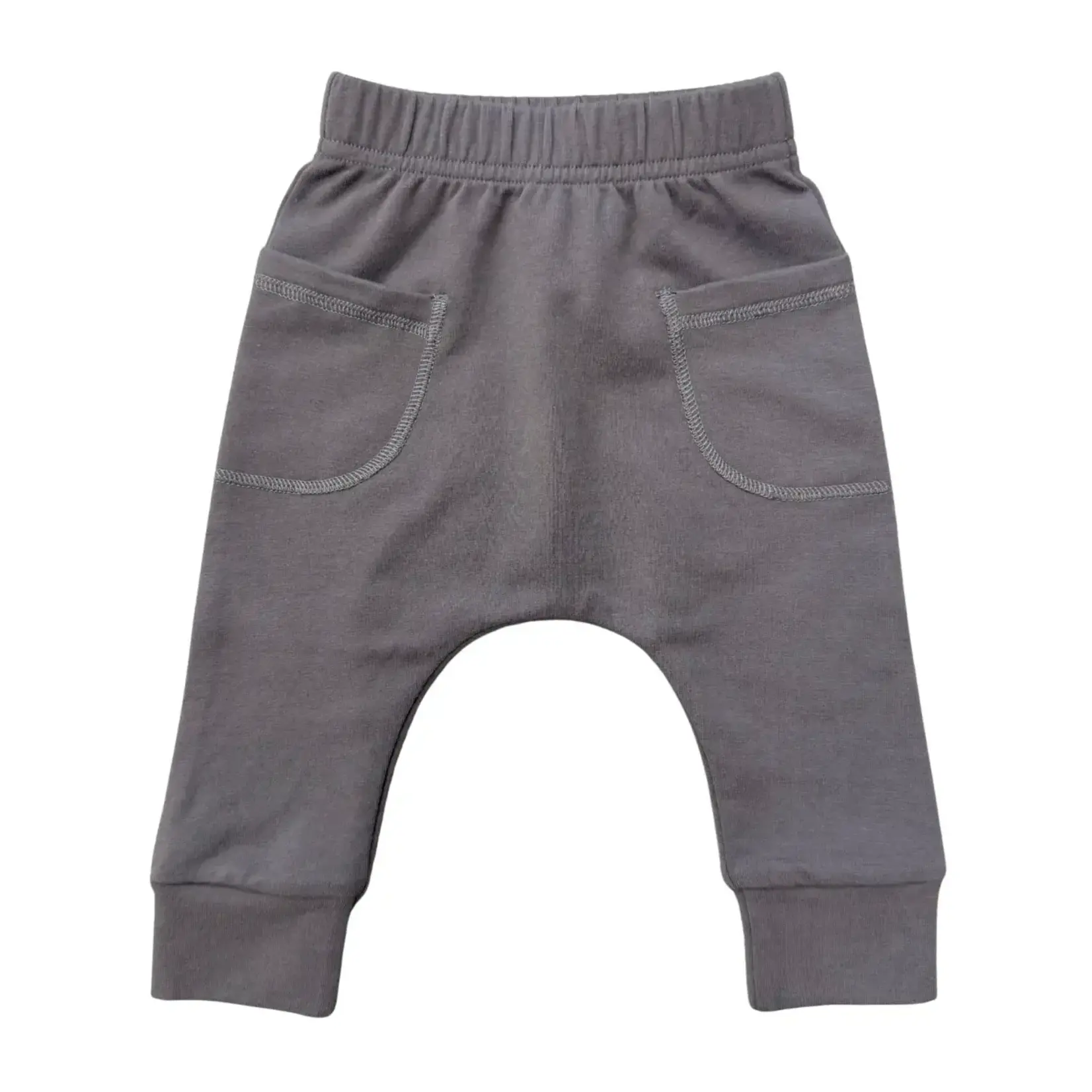 babysprouts clothing company Baby Boy Pocket Pants | Tornado Gray