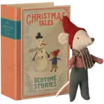 Maileg PRE-ORDER: Maileg Christmas mouse, Baby in book