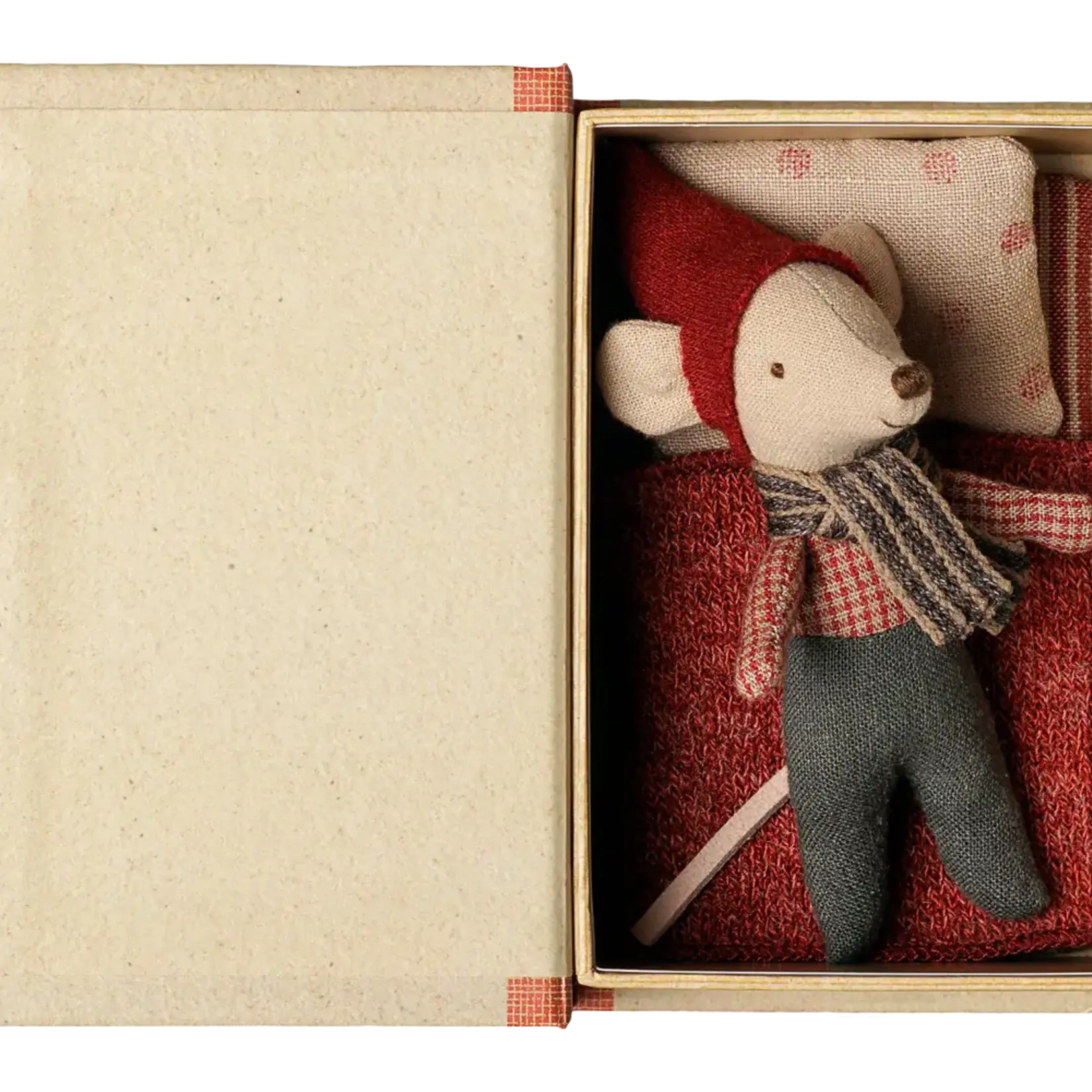 Maileg PRE-ORDER: Maileg Christmas mouse, Baby in book