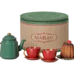 Maileg PRE-ORDER: Maileg Christmas tea party, Mouse - Red/Green
