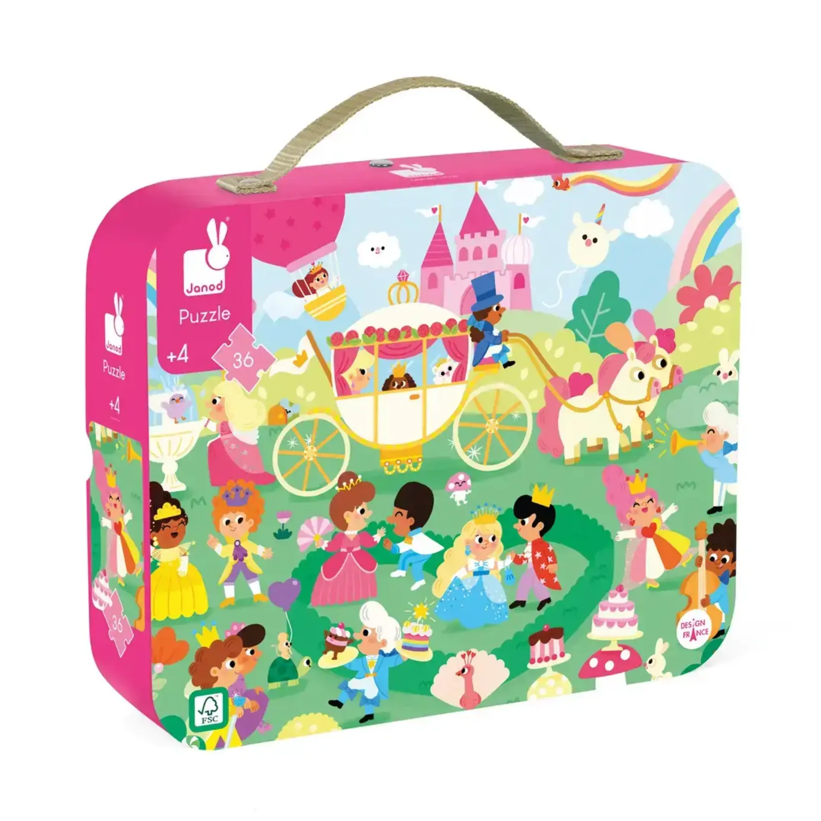 Janod Puzzle - Princess 36pc