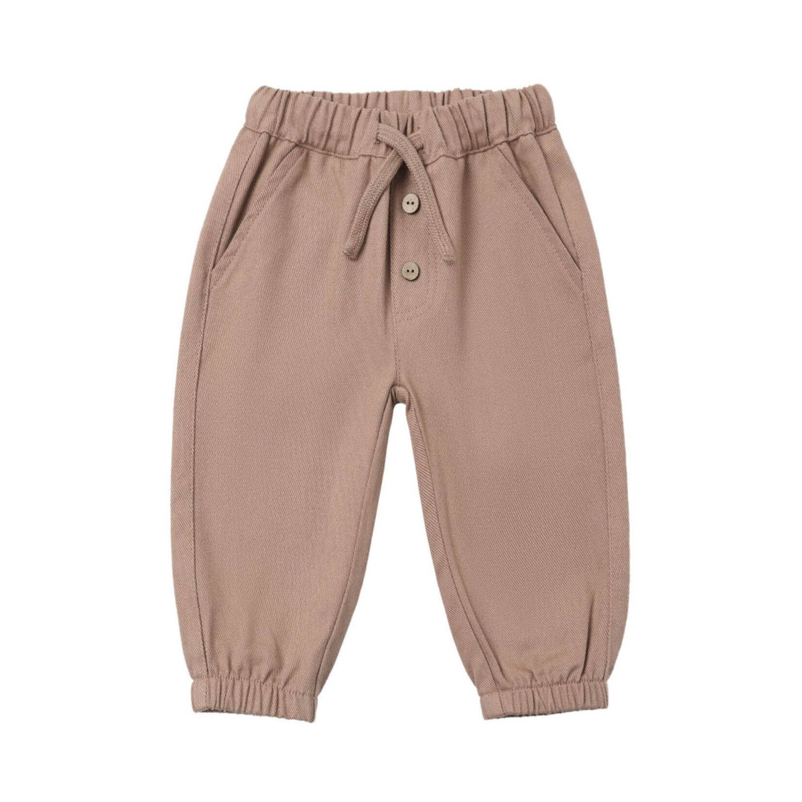 Quincy Mae Giovani Pant | Almond