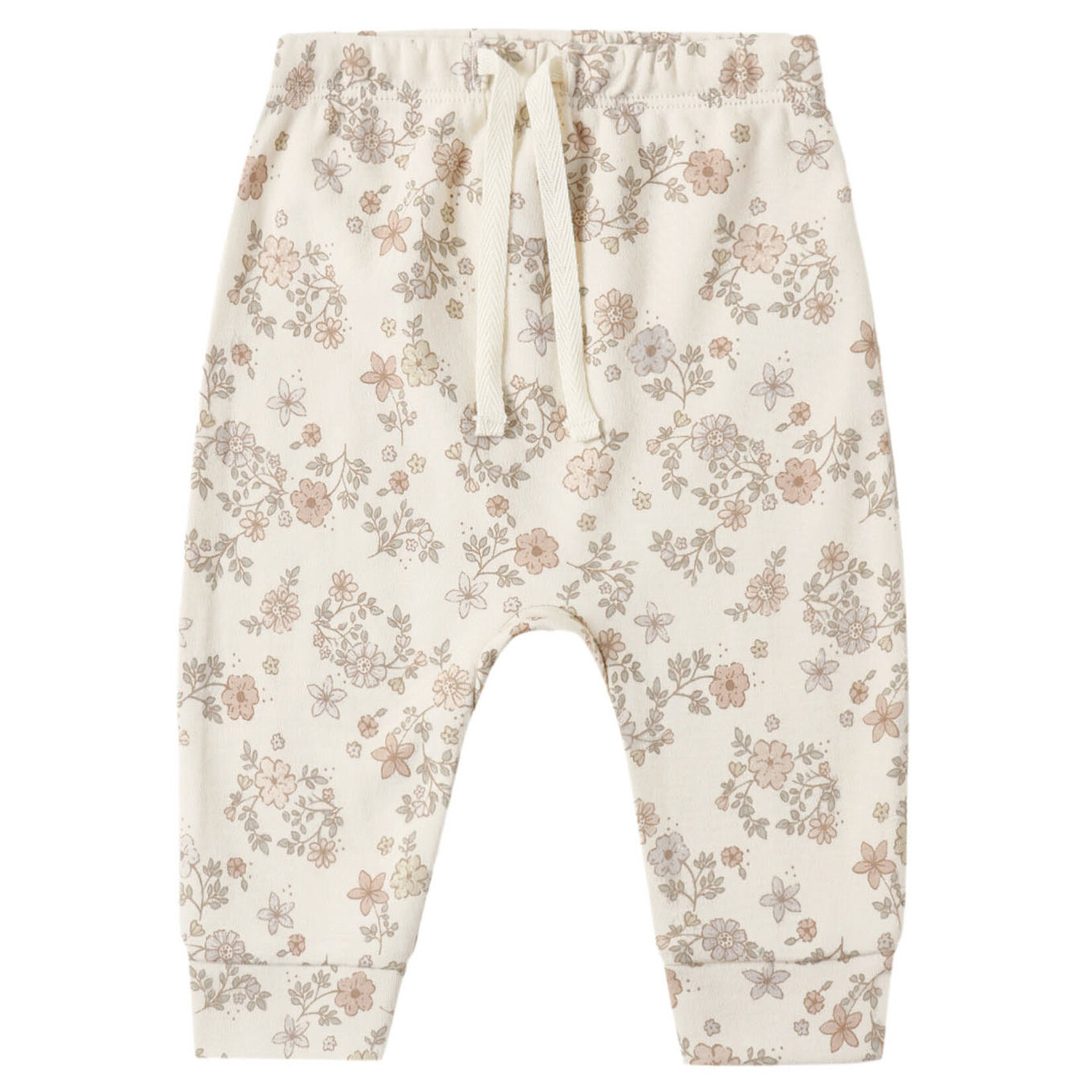 Quincy Mae Drawstring Pant | Floral Vine