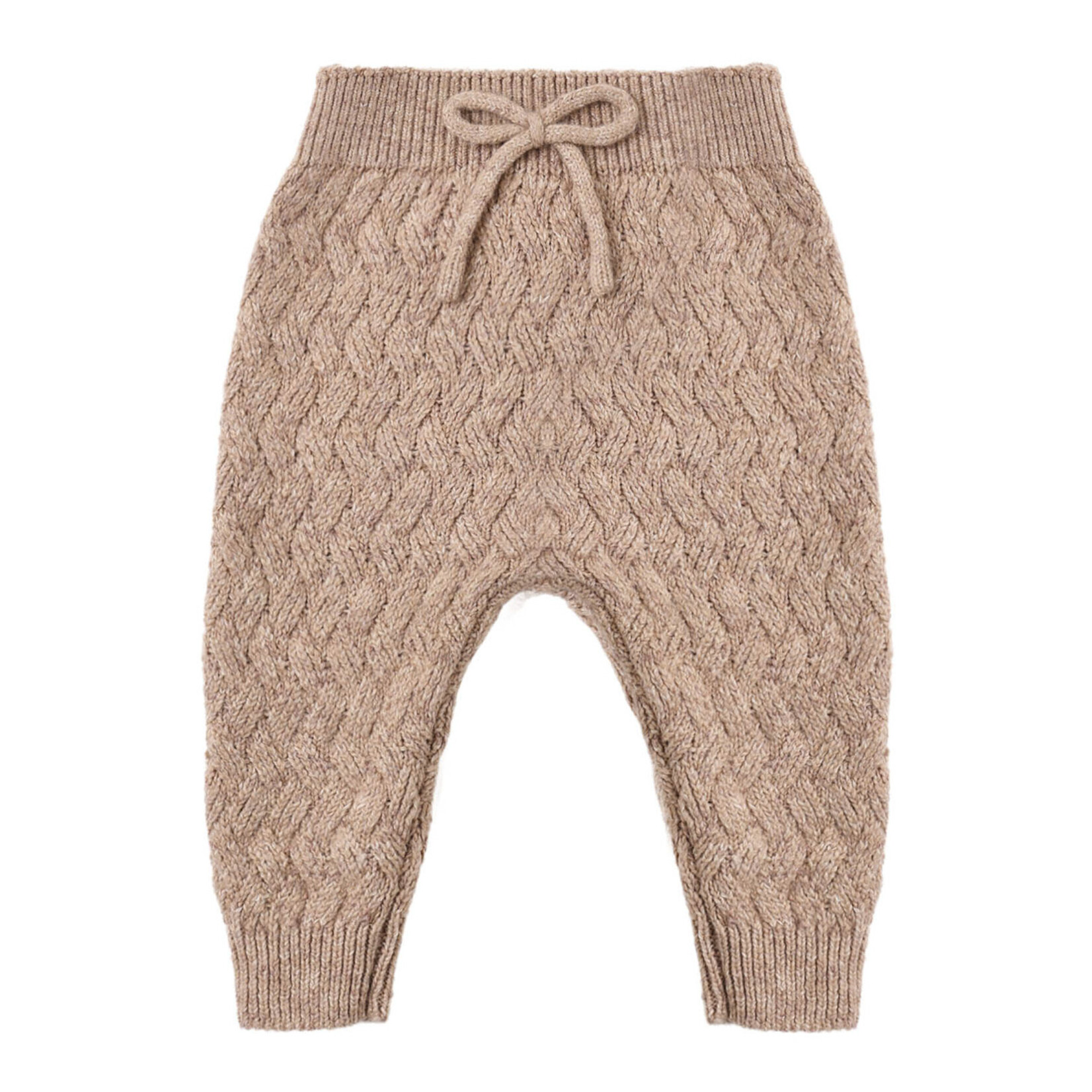 Quincy Mae Knit Pant | Heathered  Almond