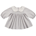 Quincy Mae Callie Dress Baby | Blue Gingham
