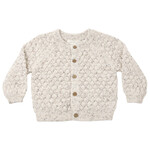 Quincy Mae Bubble Knit Cardigan | Natural Confetti