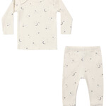 Quincy Mae Ribbed Tee + Legging Set | Celestial