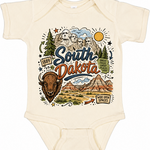 Madi Moosh South Dakota Exclusive Onesie