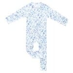Copper Pearl Zipper Convertible Footie Bamboo - Priscilla