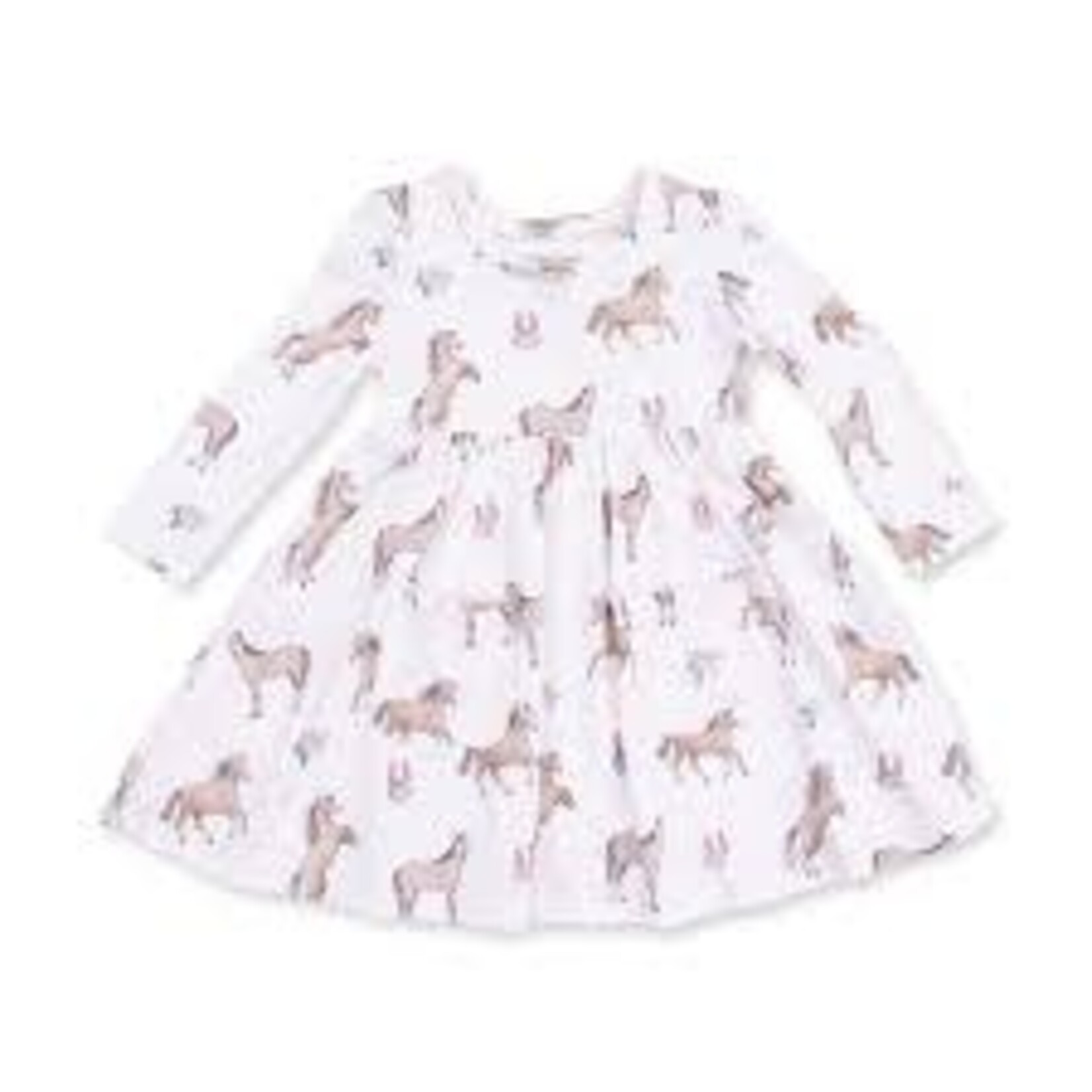 Angel Dear Twirly Dress L/S | I Love Horses