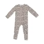 Angel Dear 2 Way Convertible Romper | Leopard Rib