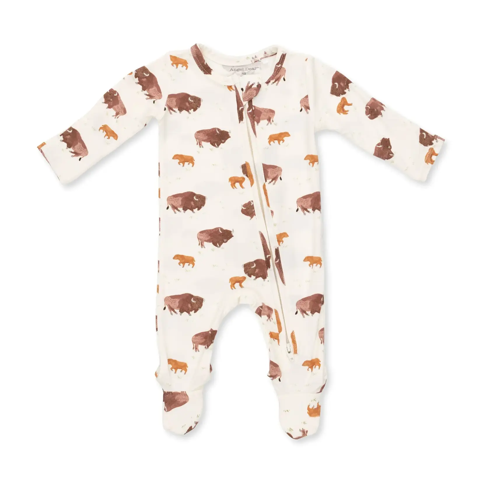 Angel Dear 2 Way Zipper Footie | American Buffalo
