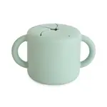 Mushie & Co Snack Cup, Cambridge Blue