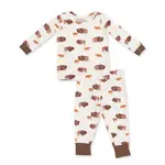 Angel Dear L/S Loungewear Baby Set | American Buffalo Bison