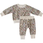 Mebie Baby Desert Floral French Terry Set