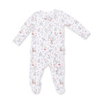 Angel Dear 2 Way Zipper Ruffle Footie | Enchanted Woodland