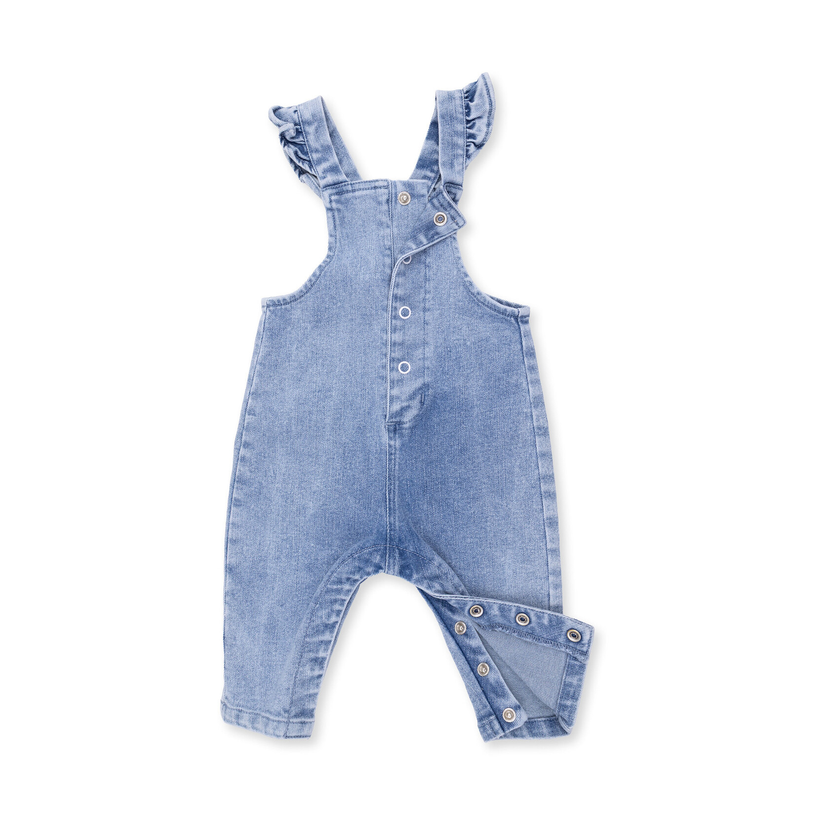 Angel Dear Overalls Denim Ruffle | Old School Denim