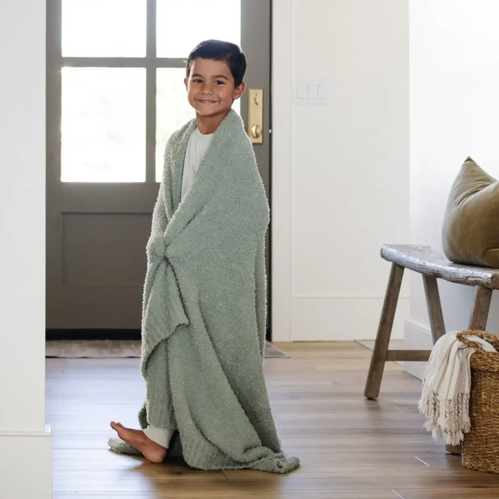 Saranoni Toddler to Teen Blanket Bamboni  - Sage