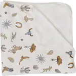 Mebie Baby Luxe Fleece Swaddle - Desert West