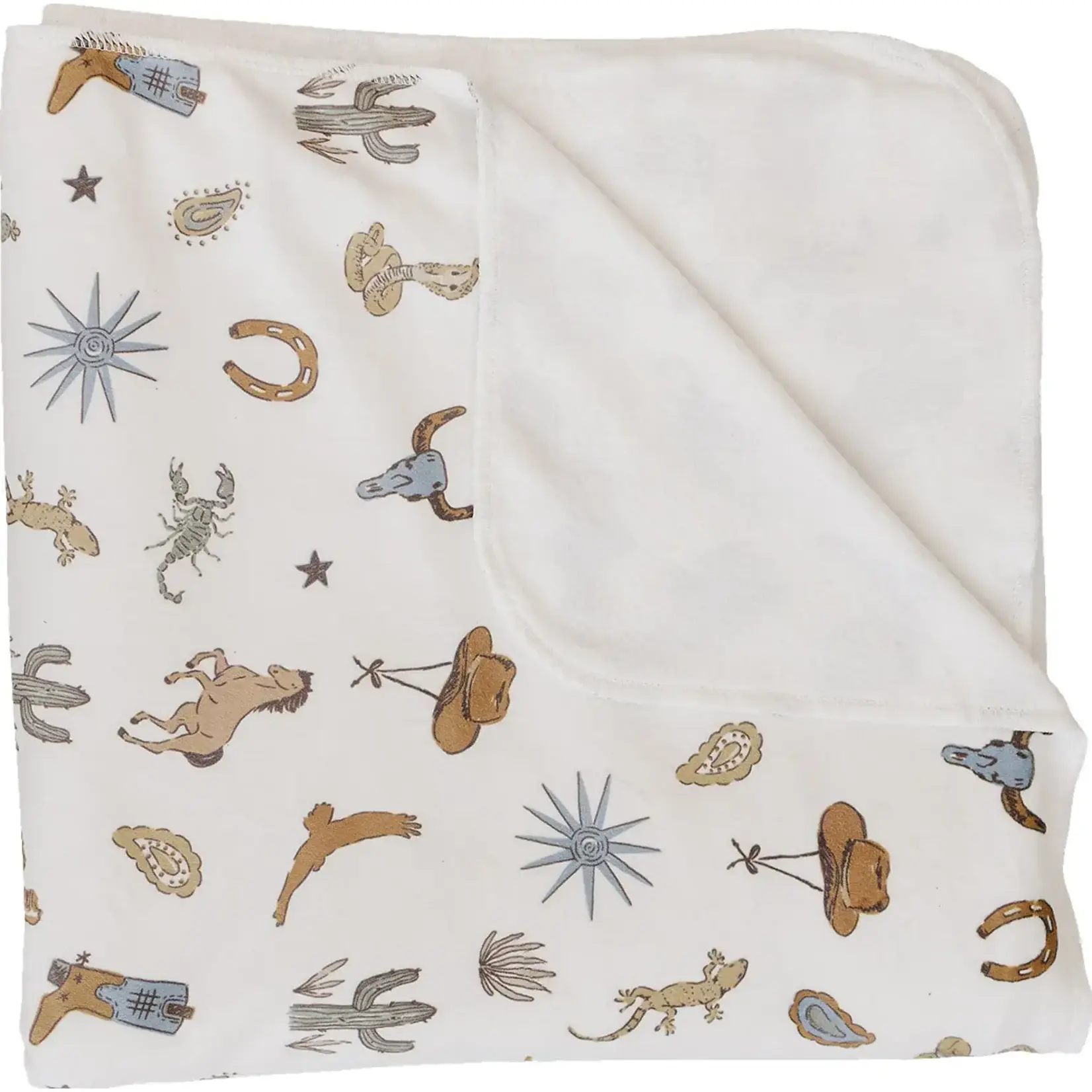 Mebie Baby Luxe Fleece Swaddle - Desert West