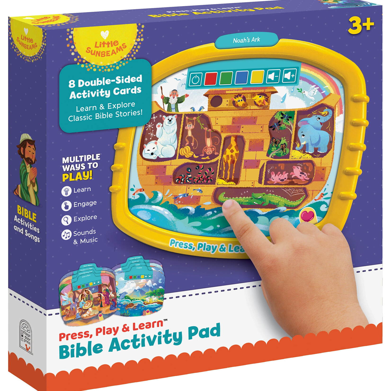 Cottage Door Press Bible Stories Early Learning Activity Pad