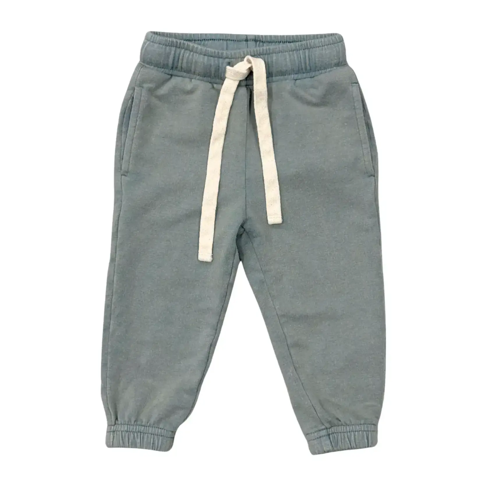 babysprouts clothing company Baby Boy Joggers | Slate Mist Wash
