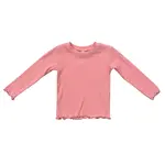 babysprouts clothing company Lettuce Hem Tee | Rose Elegance