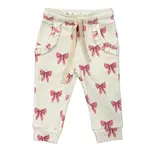 babysprouts clothing company Girls Joggers | Rose Elegance Bows
