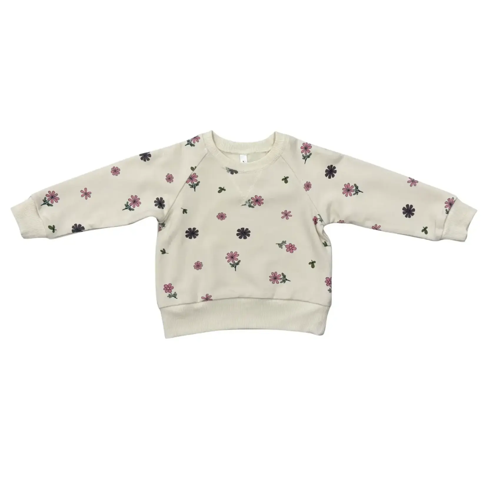 babysprouts clothing company Girl Fleece Sweatshirt |  Wild Stem