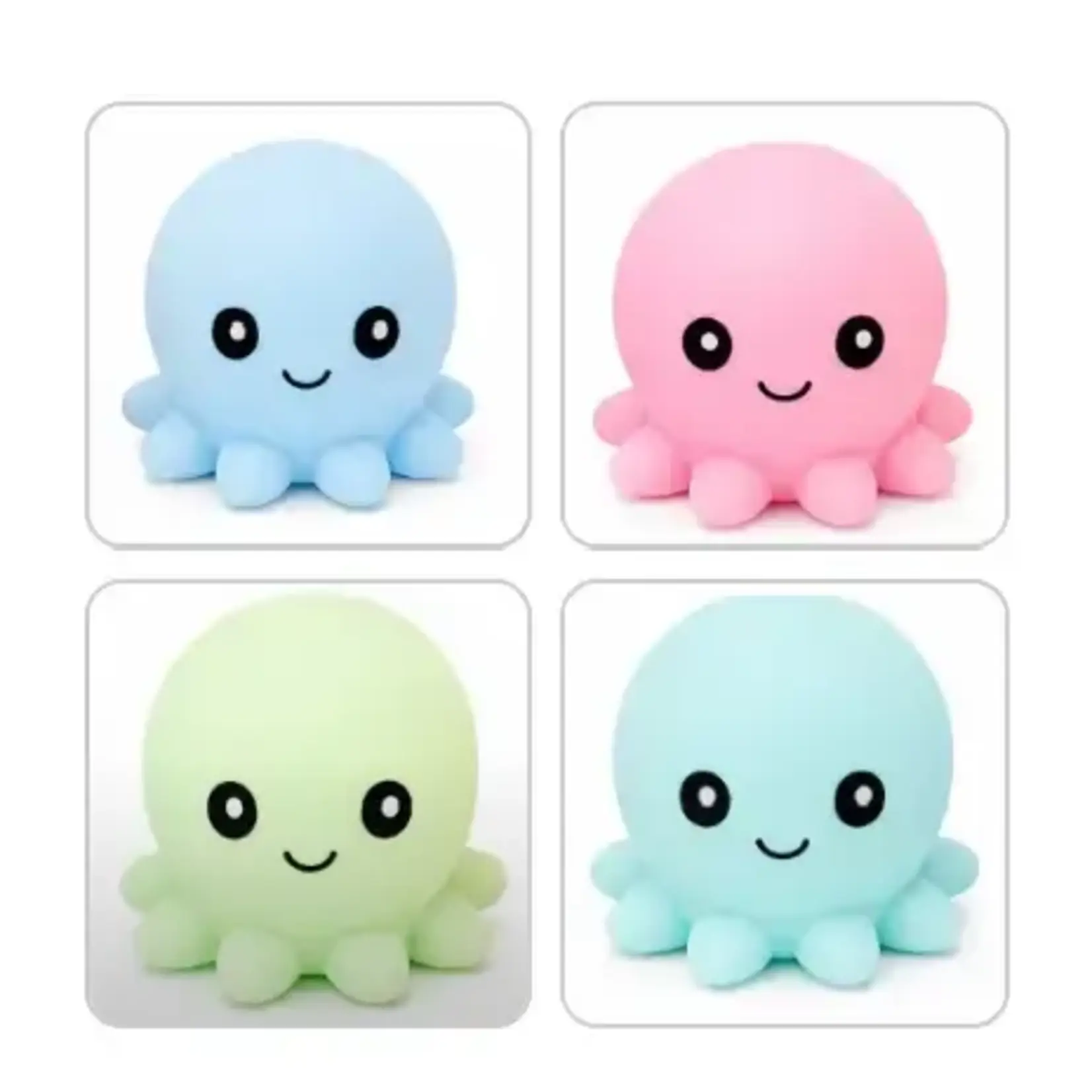 Kicks and Giggles 3 in Pastel Octopus  | Squishy