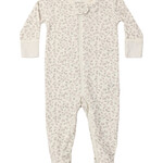 Quincy Mae Zip Long Sleeve Sleeper Footie | Floret Organic