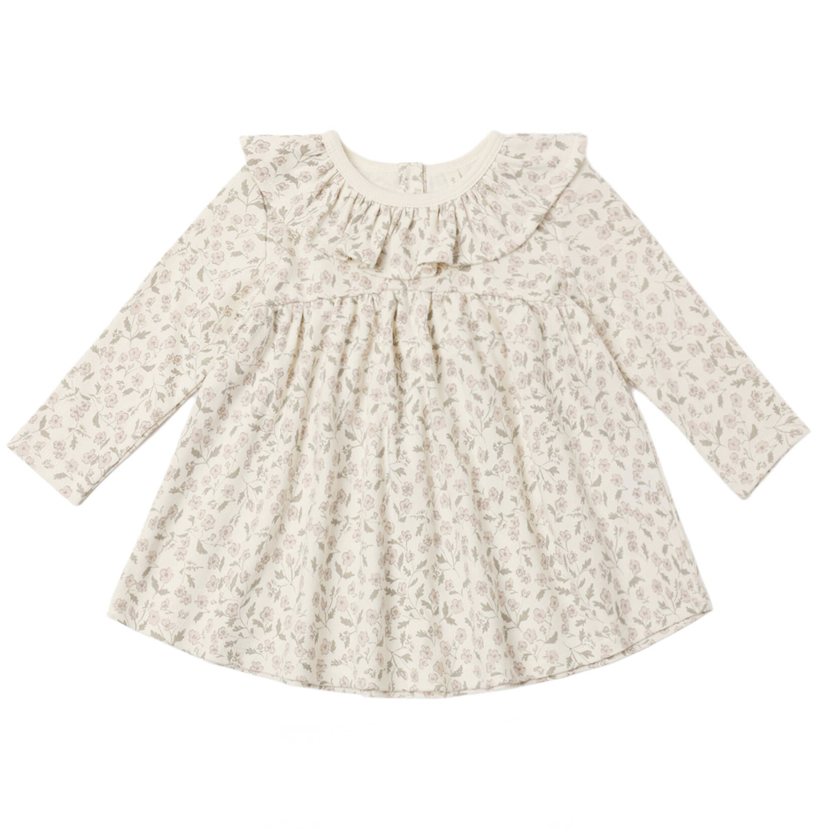 Quincy Mae Ruffle Collar Jersey Dress | Floret