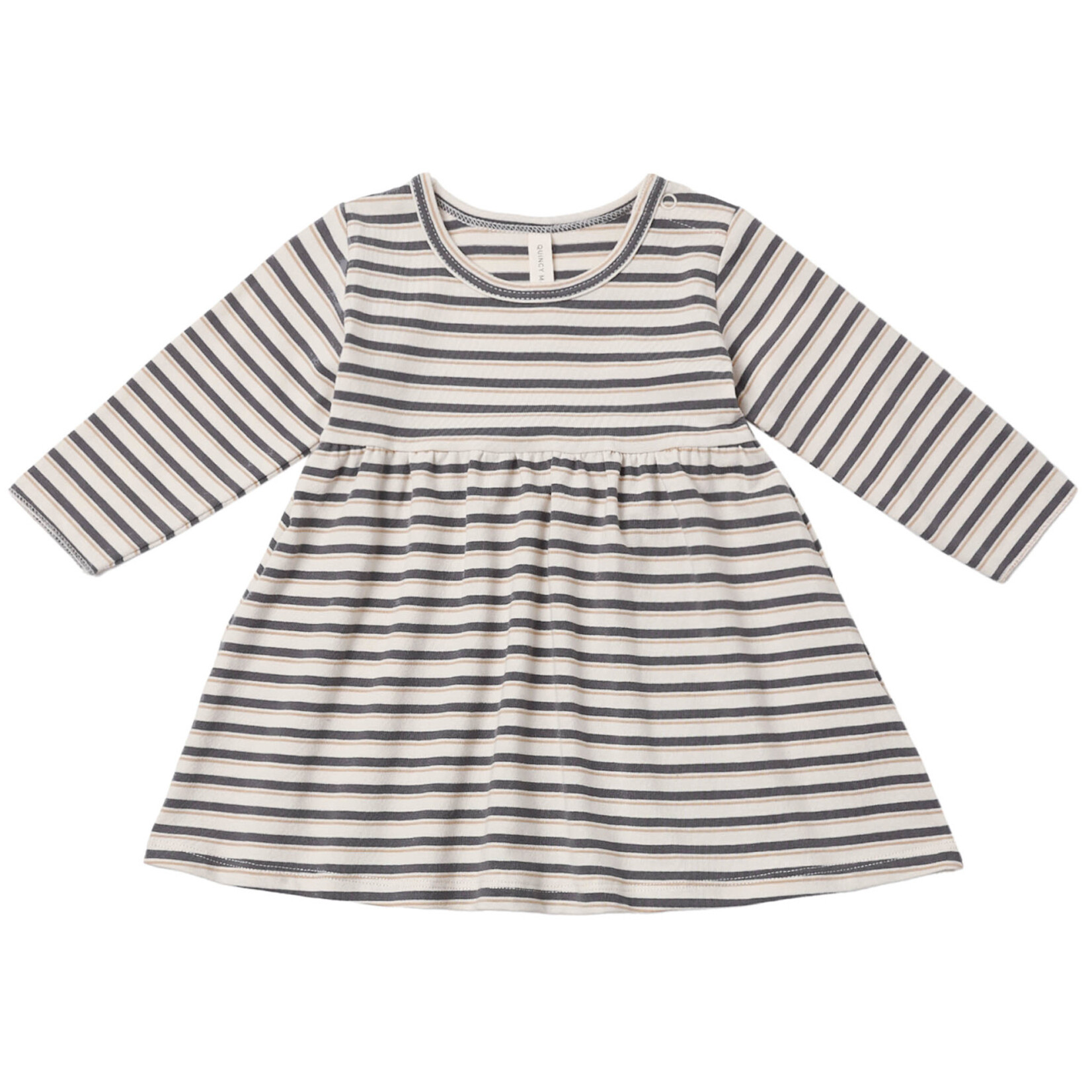 Quincy Mae Long Sleeve Dress | Vintage Stripe