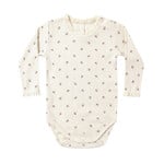 Quincy Mae Waffle LS Bodysuit | Fall Ditsy