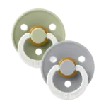 BIBS USA Pacifier 2 PK GLOW Sage/Cloud Size 1
