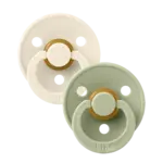 BIBS USA Pacifier 2 PK Ivory/Sage Size 1