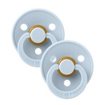 BIBS USA Pacifier 2 PK Baby Blue/Baby Blue Size 1