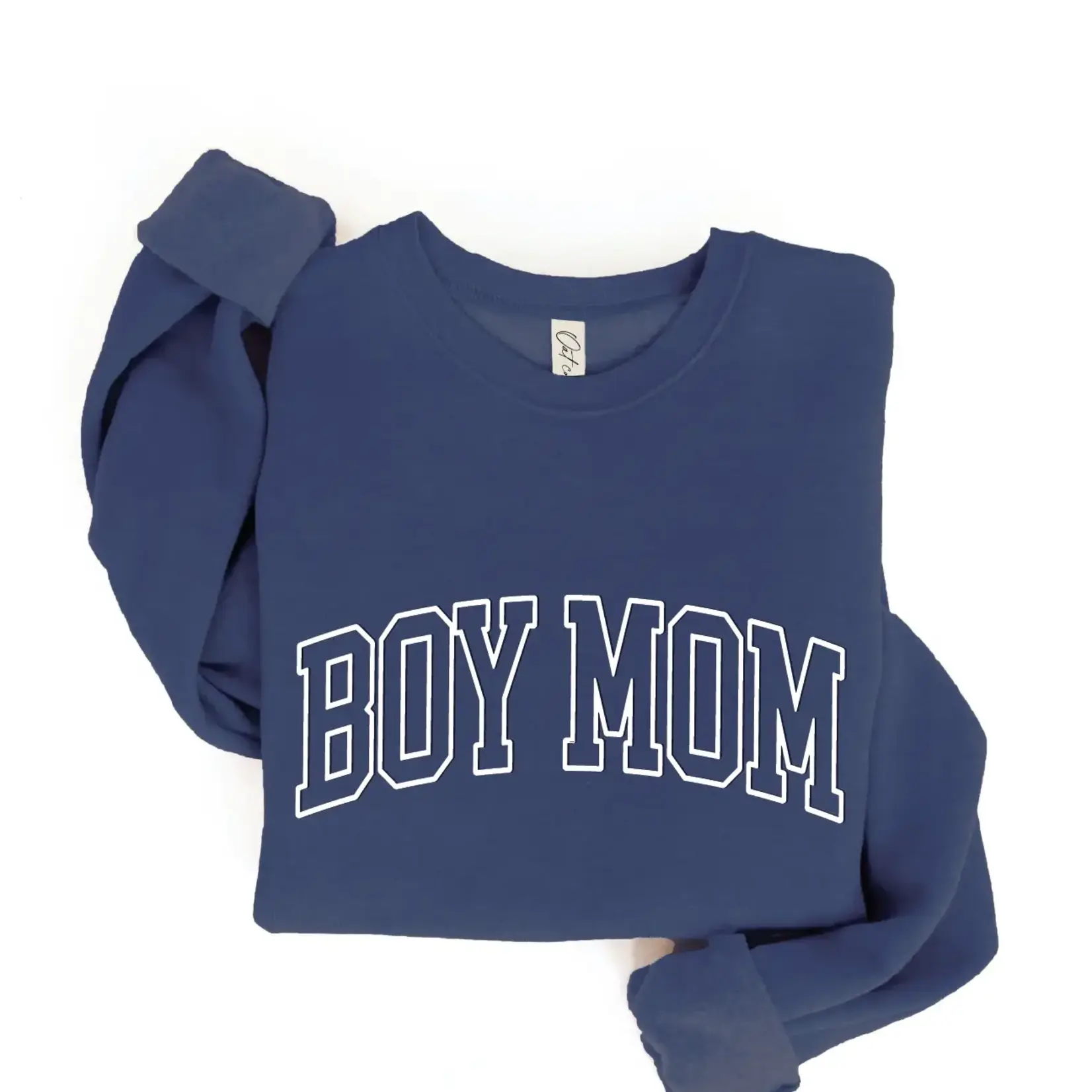 Oat Collective Sweatshirt | Boy Mom Puff | Midnight