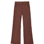 Rylee + Cru Inc. Flare Rib Knit Pant Mulberry 6-7Y